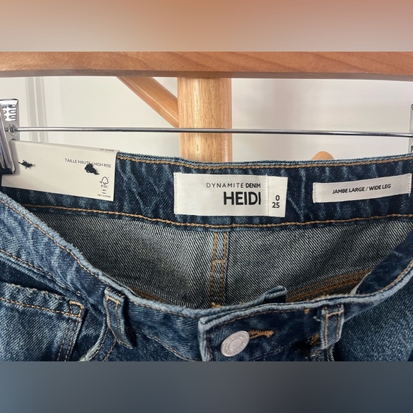 Dynamite-Heidi Wide Leg Jeans - Picture 5 of 6